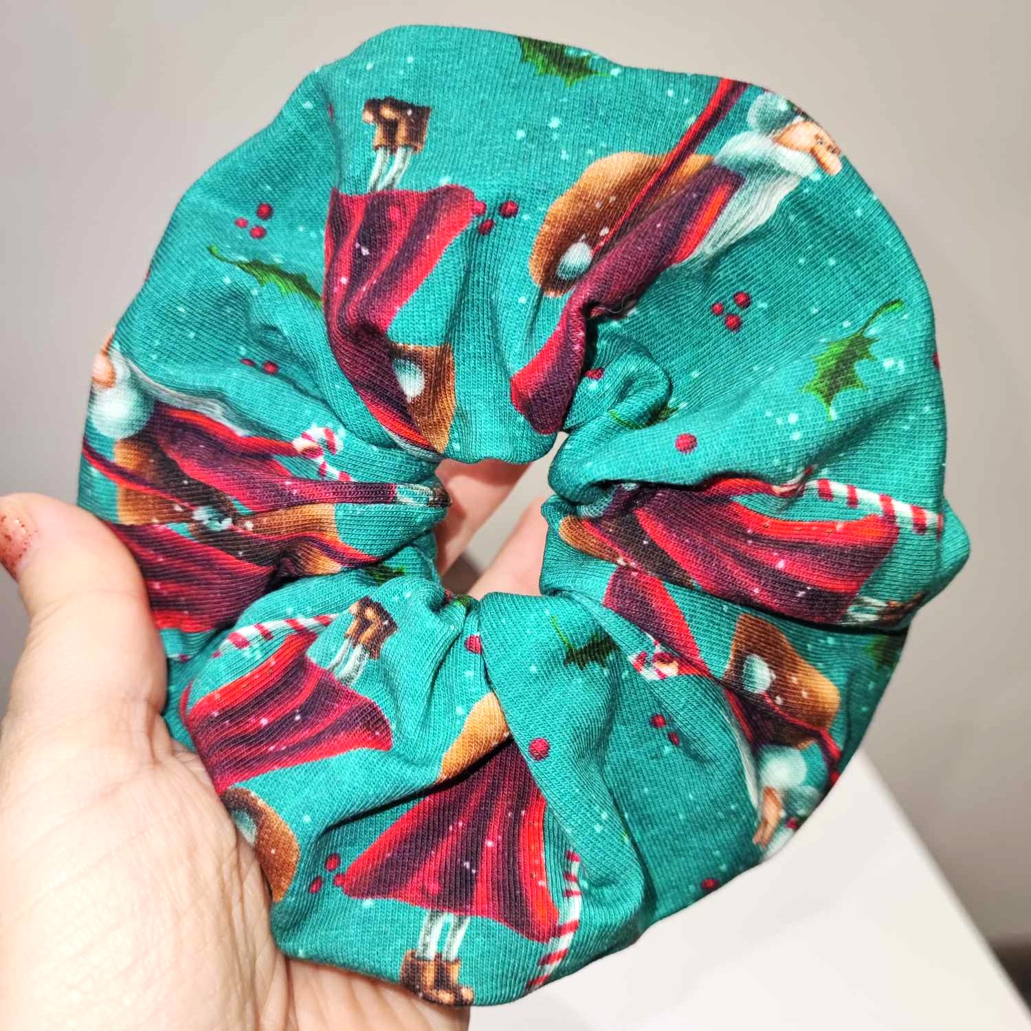 Scrunchie Vánoční cesta malá